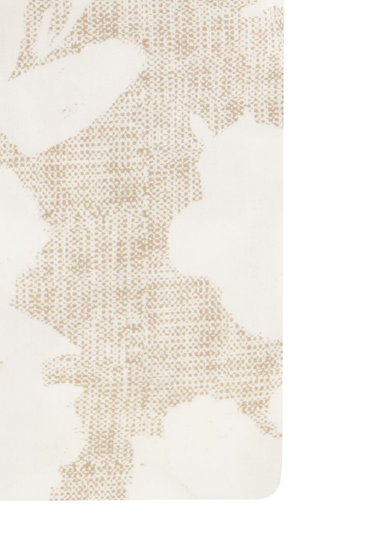 overhemd John Miller wit mouwlengte 7 tailored fit