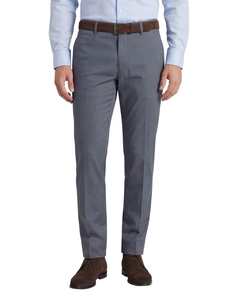 katoenen broek M.E.N.S. blauw Madison U