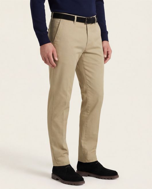 katoenen M.E.N.S. Madison broek khaki