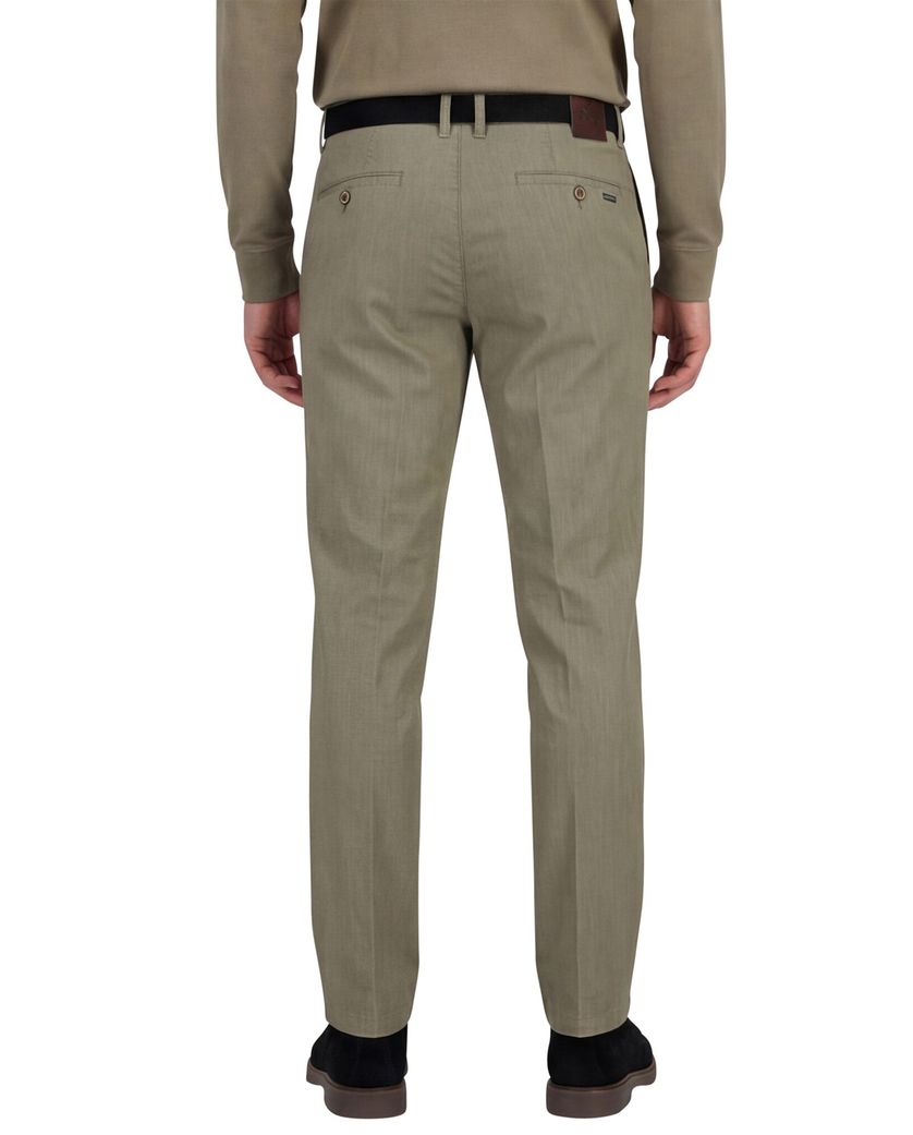 M.E.N.S. chino lichtbruin madison katoen