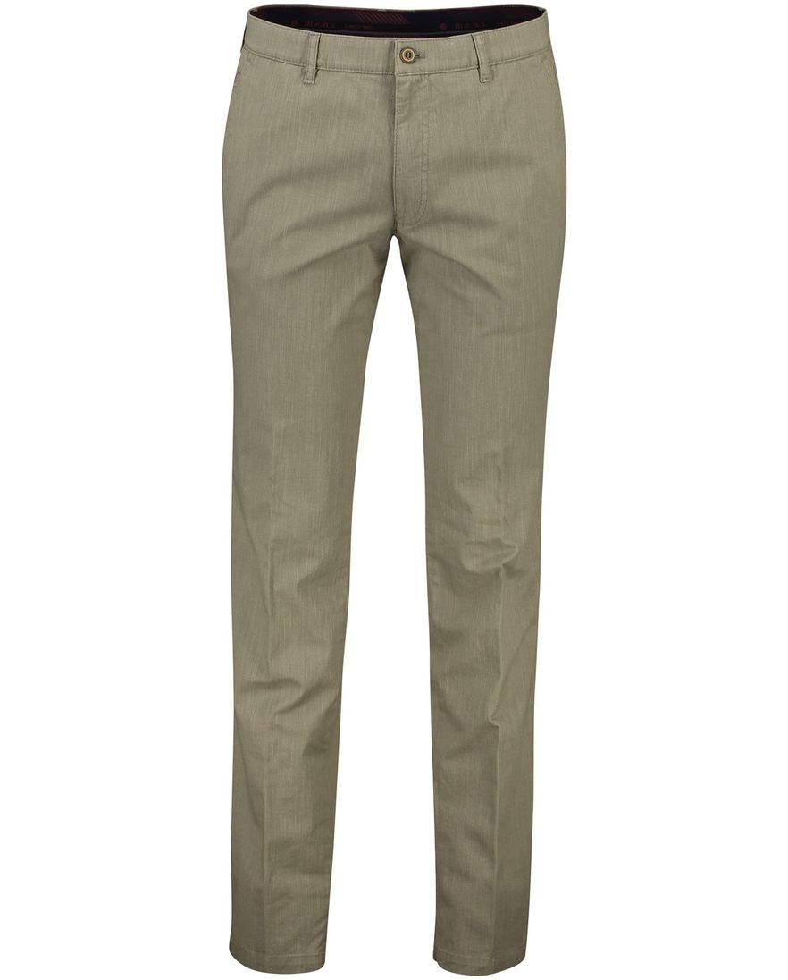 M.E.N.S. chino madison u katoen lichtbruin