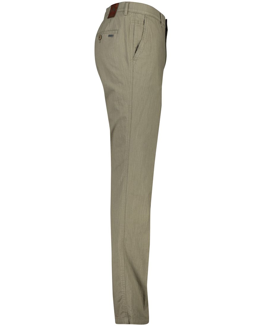 M.E.N.S. chino madison u katoen lichtbruin