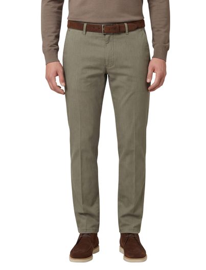 M.E.N.S. M.E.N.S. chino katoen lichtbruin madison u