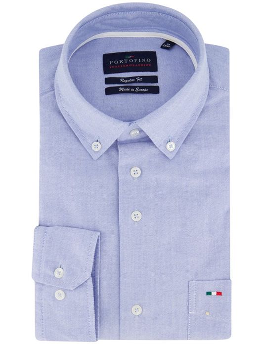 Portofino overhemd lichtblauw