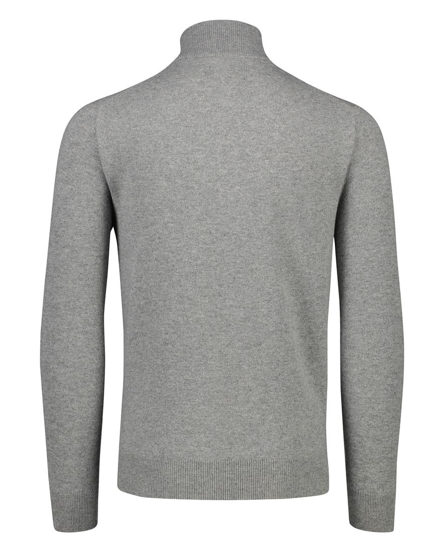 Polo Ralph Lauren trui opstaande kraag grijs wol