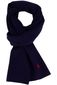 Polo Ralph Lauren sjaal donkerblauw merinowol