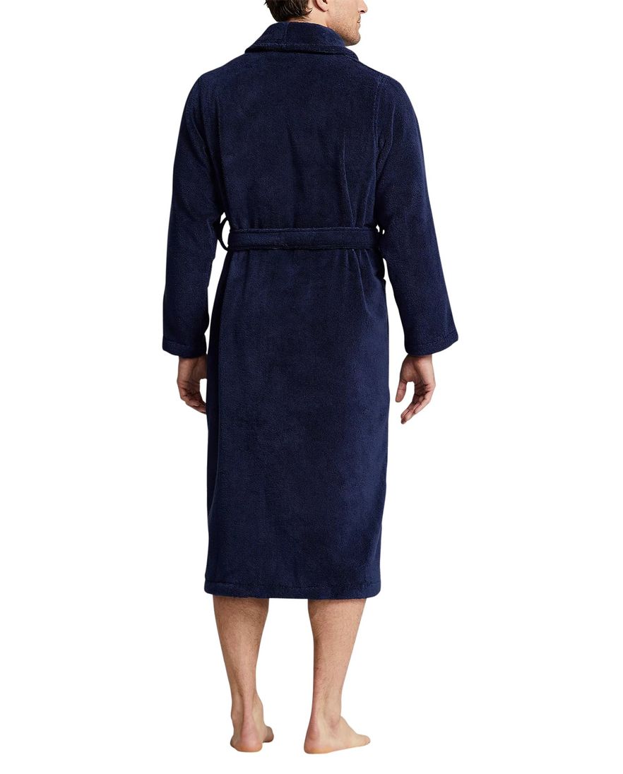 Polo Ralph Lauren badjas donkerblauw katoen