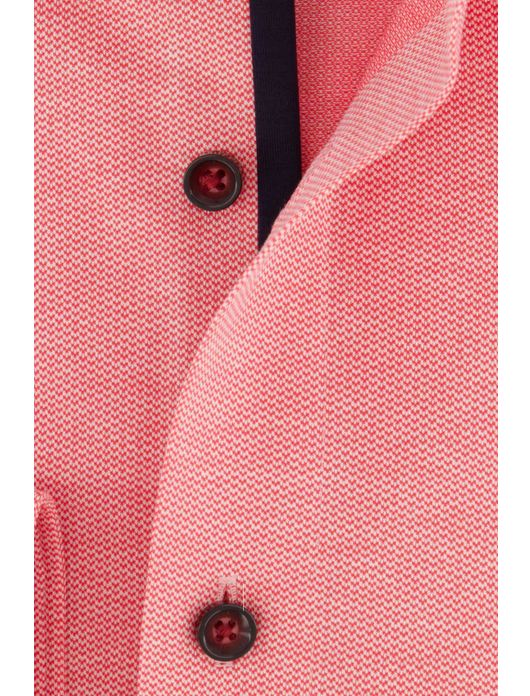 Overhemd Olymp wide spread roze/rood