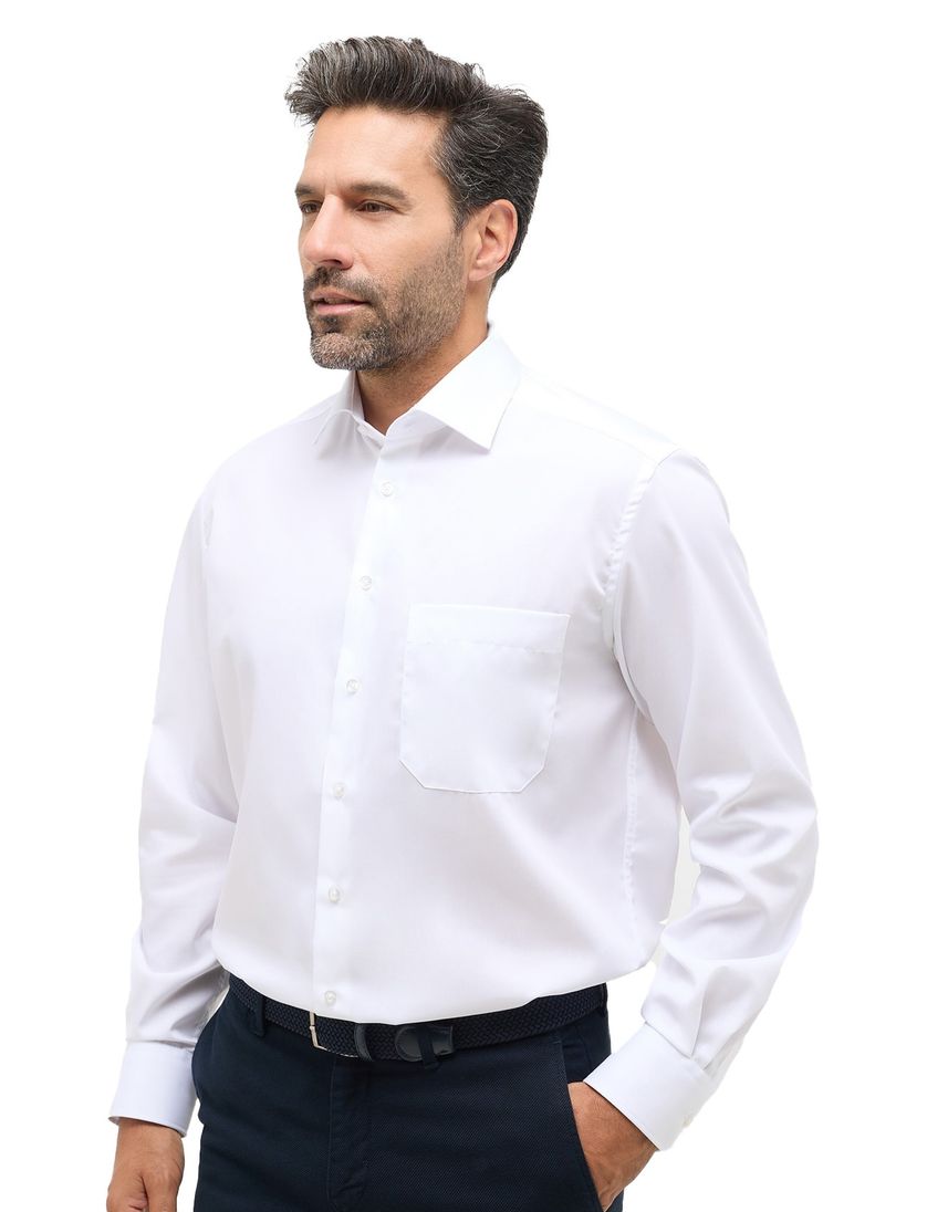 Eterna overhemd wit comfort fit