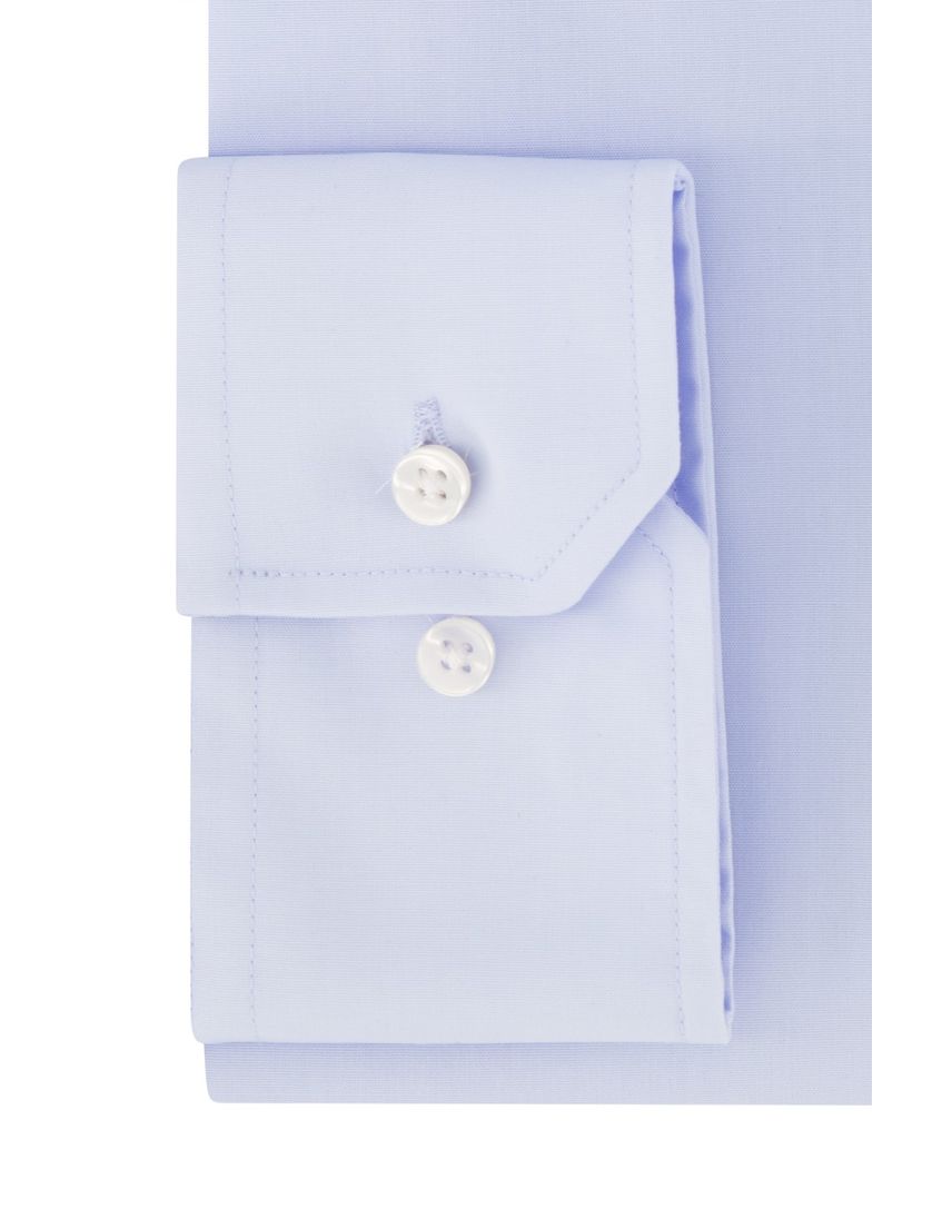 Eterna katoenen business overhemd Modern Fit lichtblauw