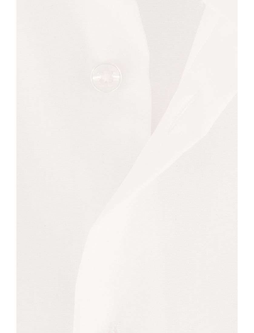 Eterna overhemd katoen korte mouw Comfort Fit wit