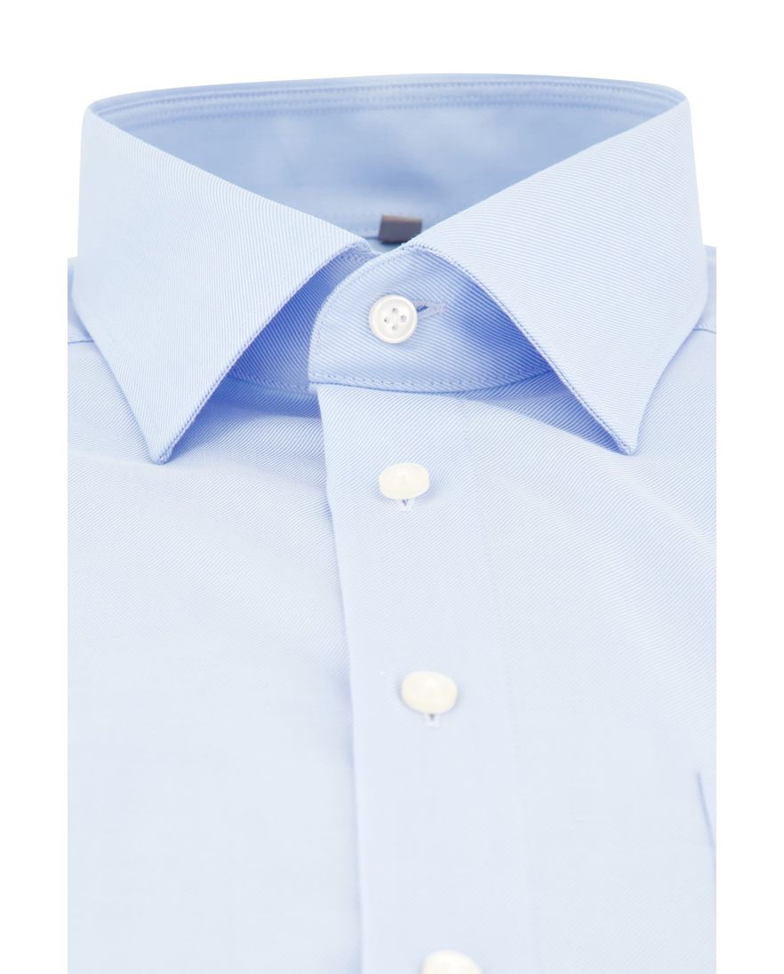 Olymp overhemd Luxor Comfort Fit wijde fit lichtblauw strijkvrij