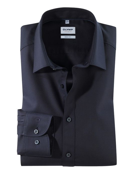 Olymp overhemd donkerblauw Body Fit