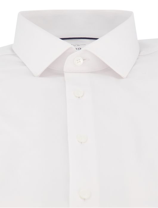 overhemd korte mouw wit Olymp Level Five body fit