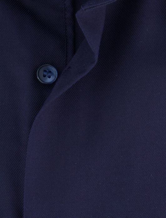 Olymp overhemd donkerblauw effen body fit