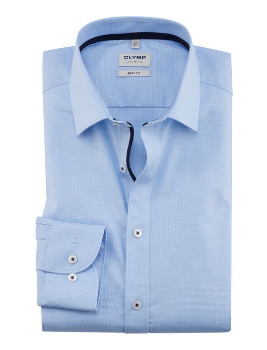 Olymp overhemd lichtblauw Body Fit