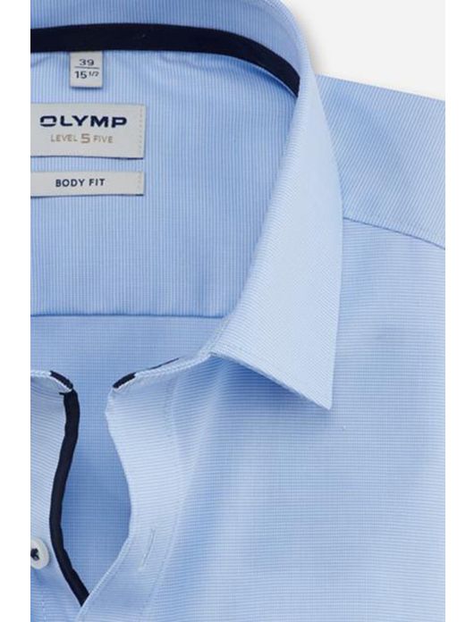 Olymp overhemd lichtblauw Body Fit
