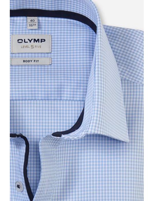 Olymp overhemd lichtblauw Body Fit