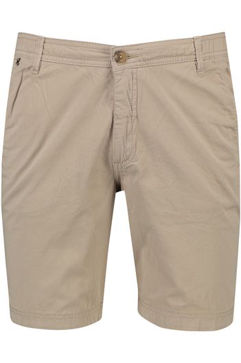 Gardeur korte broek Gardeur beige effen katoen