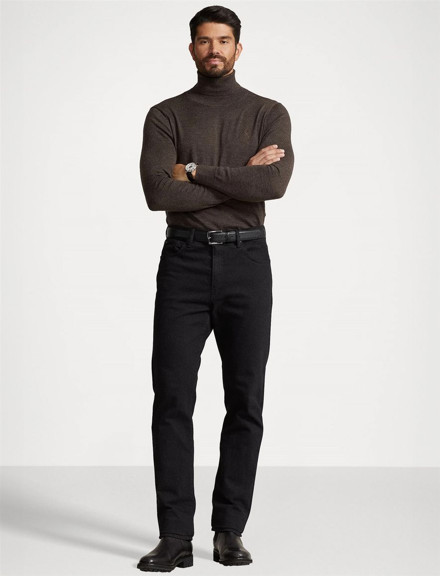 Polo Ralph Lauren coltrui bruin wol normale fit