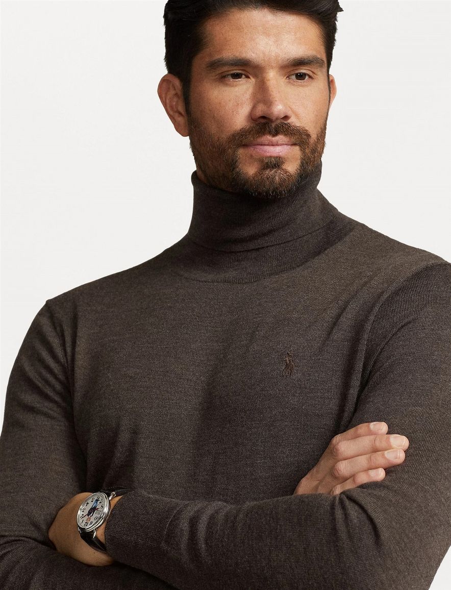 Polo Ralph Lauren coltrui bruin wol normale fit
