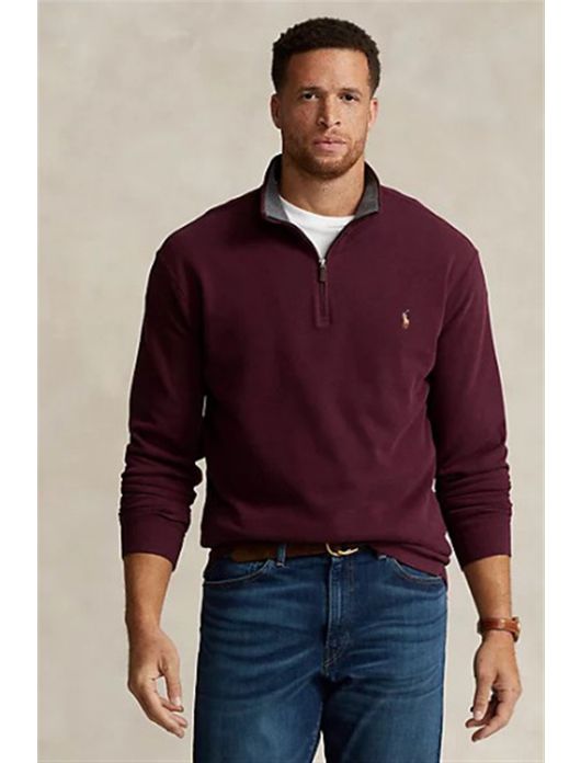Polo Ralph Lauren trui bordeaux effen