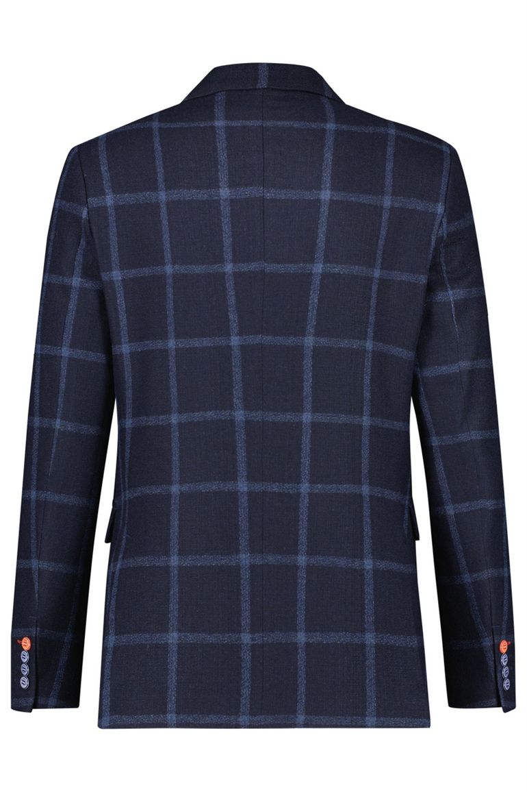 A Fish Named Fred colbert navy geruit