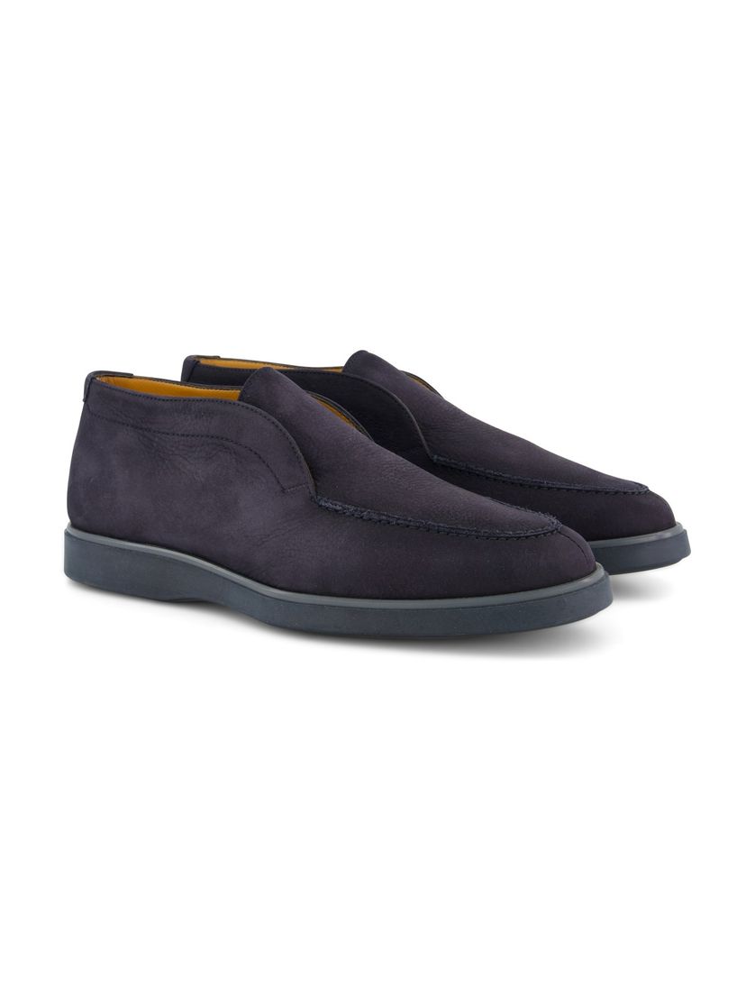Loafers van Magnanni donkerblauw leer