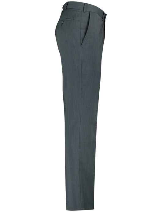 Dressler pantalon mix & match groen shaped fit flatfront