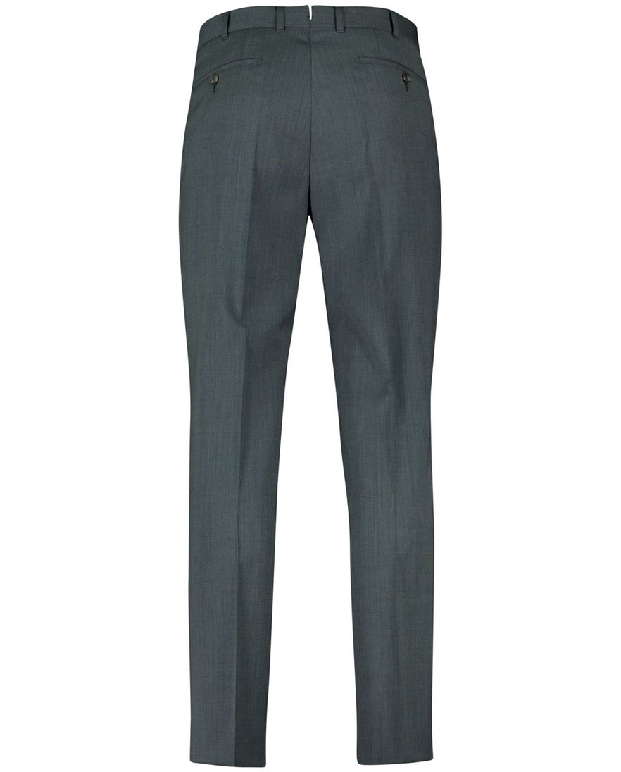 Dressler pantalon mix & match groen shaped fit flatfront