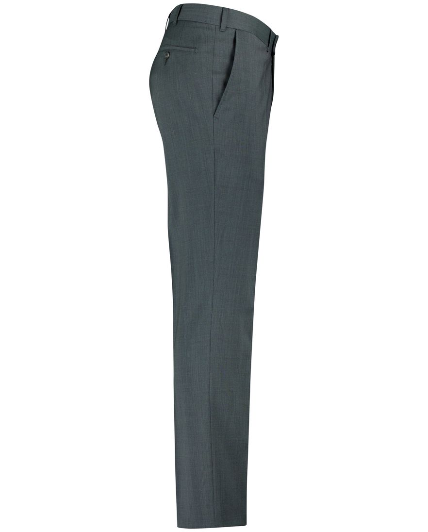 Dressler pantalon mix & match groen shaped fit flatfront