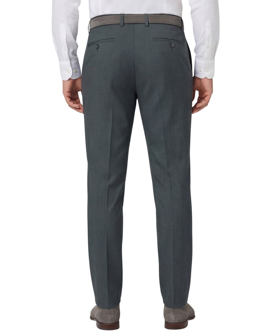 Dressler pantalon mix & match groen shaped fit flatfront