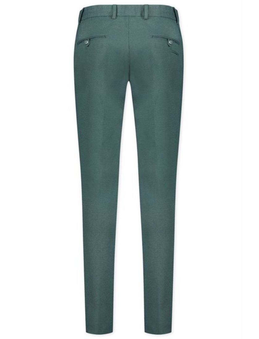 Slim fit Blue Industry pantalon mix en match groen effen katoen