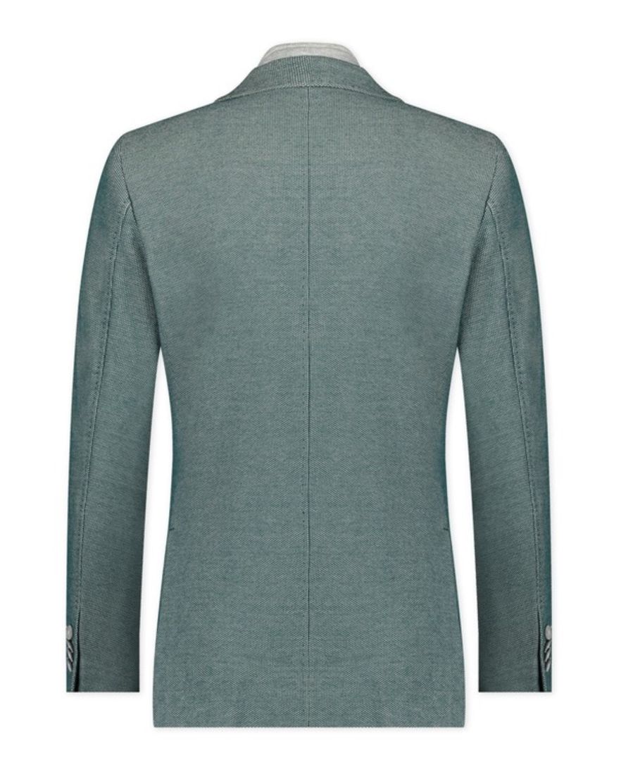 Groen uni Blue Industry colbert slim fit