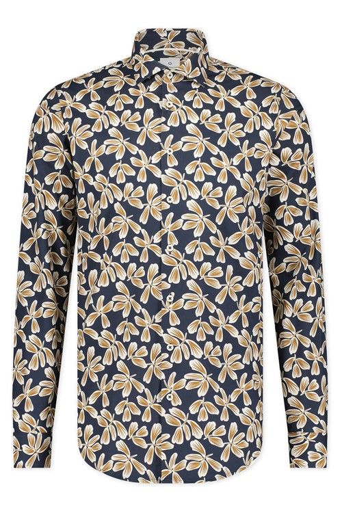 Blue Industry overhemd donkerblauw