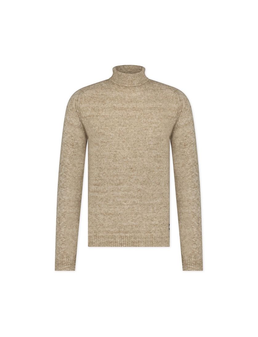 Blue Industry katoenen coltrui camel