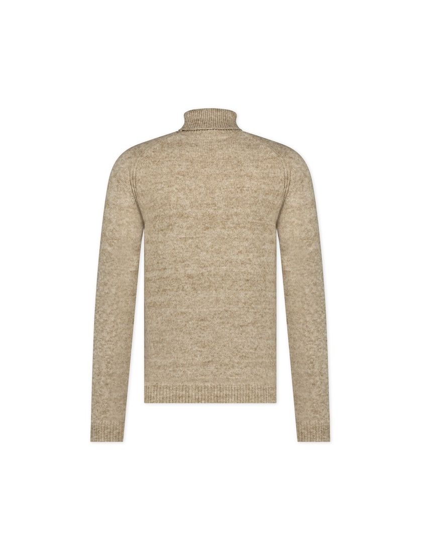 Blue Industry katoenen coltrui camel