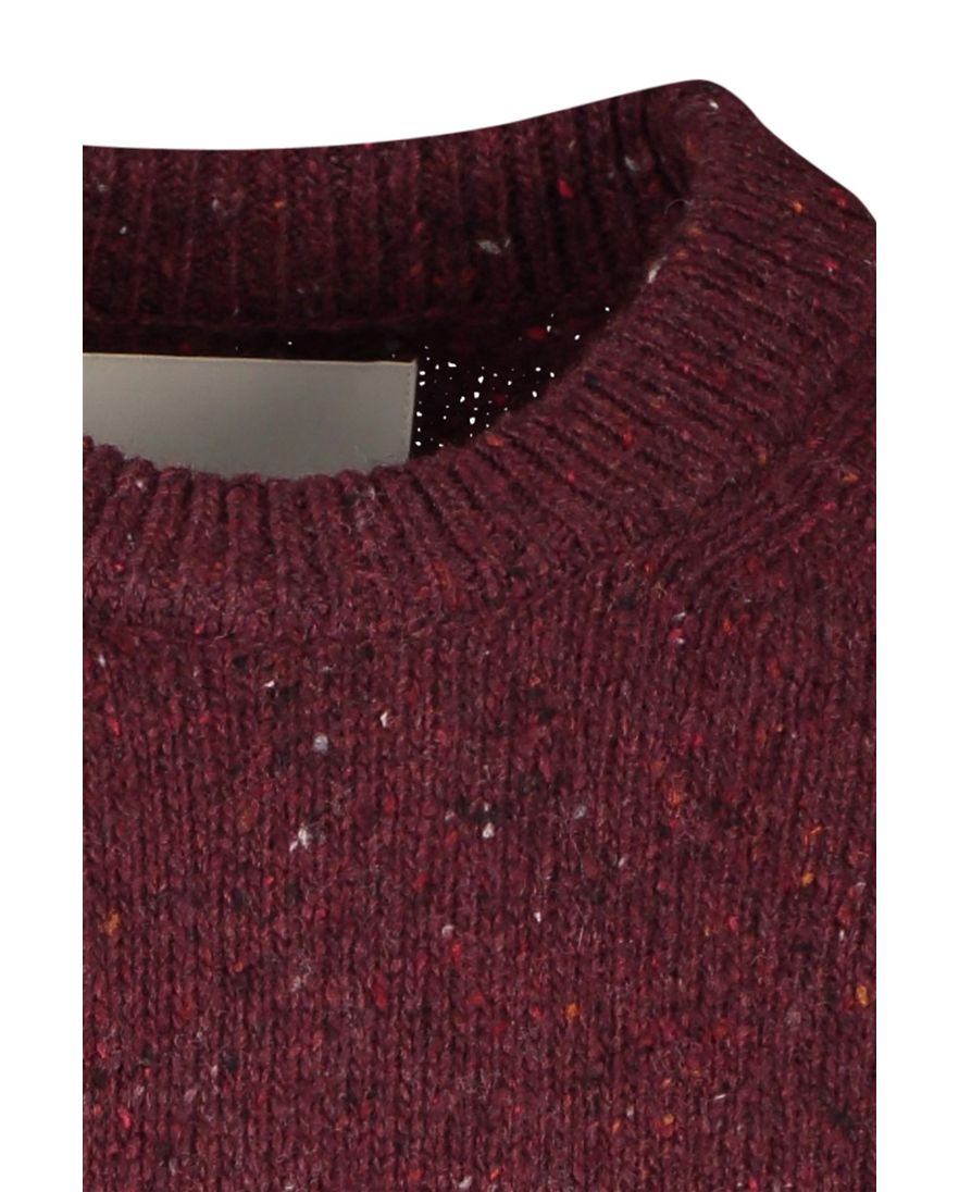 Wollen Gant trui ronde hals rood