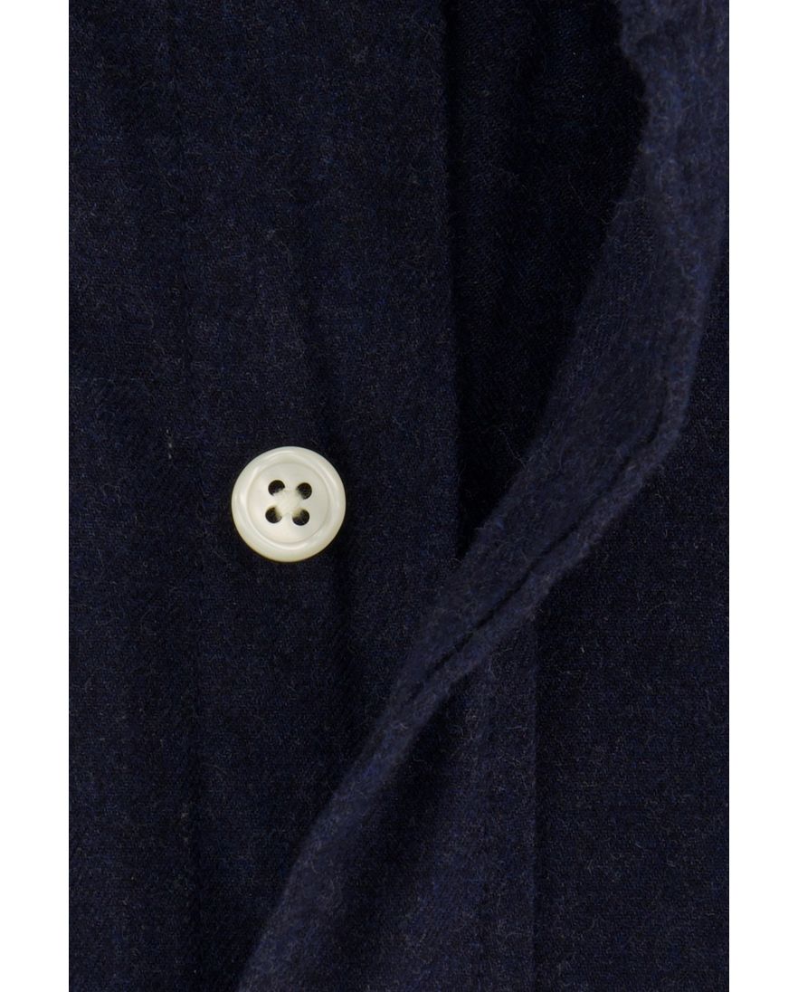 Gant casual overhemd heren regular fit donkerblauw katoen