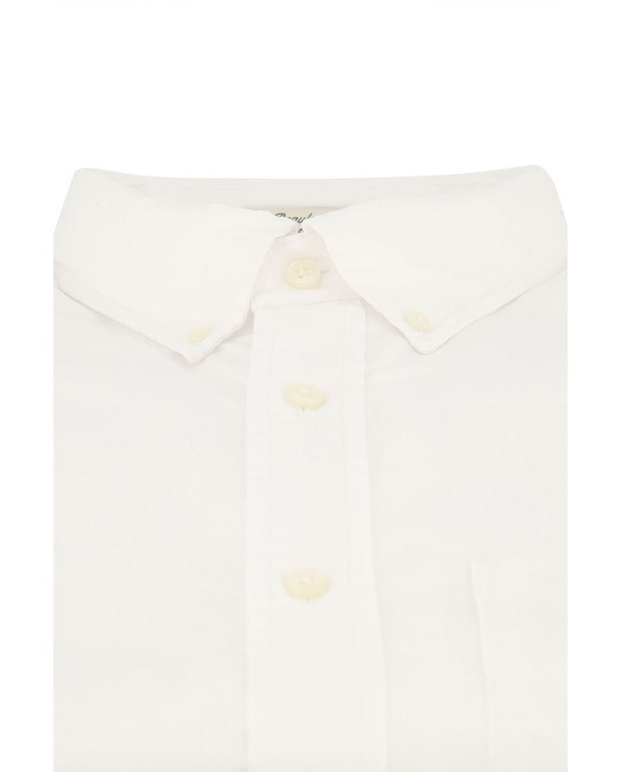 Overhemd Gant casual Regular Fit normale fit wit effen