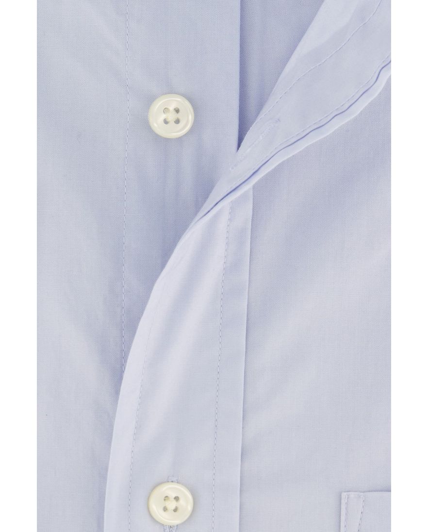 Gant overhemd Regular Fit lichtblauw katoen