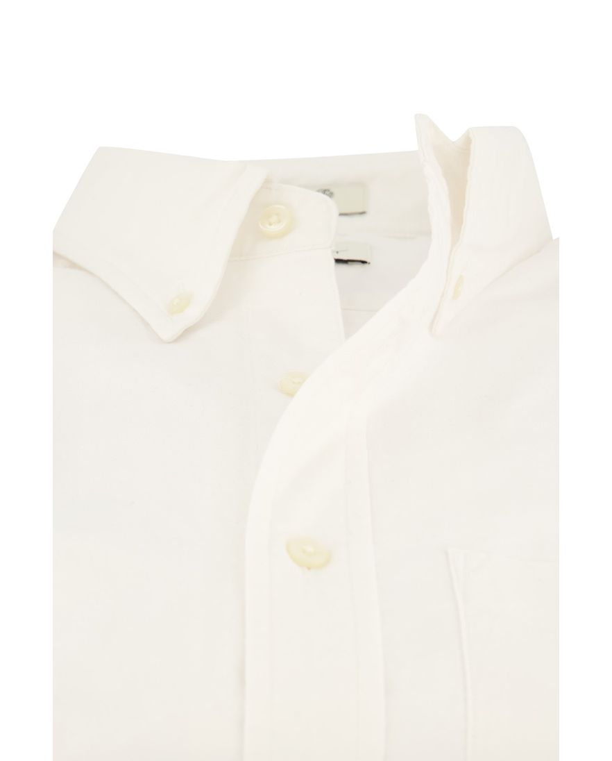 Gant casual overhemd Regular Fit wit effen