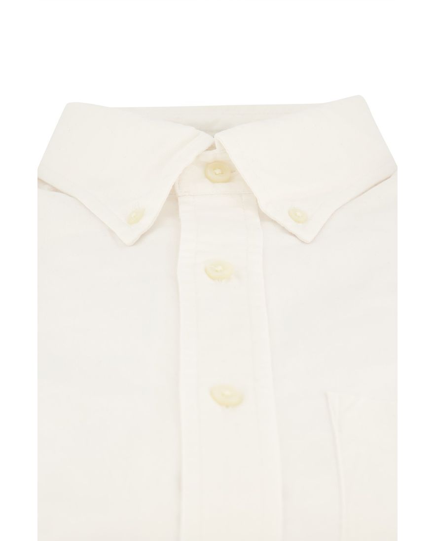 Gant casual overhemd Regular Fit wit effen