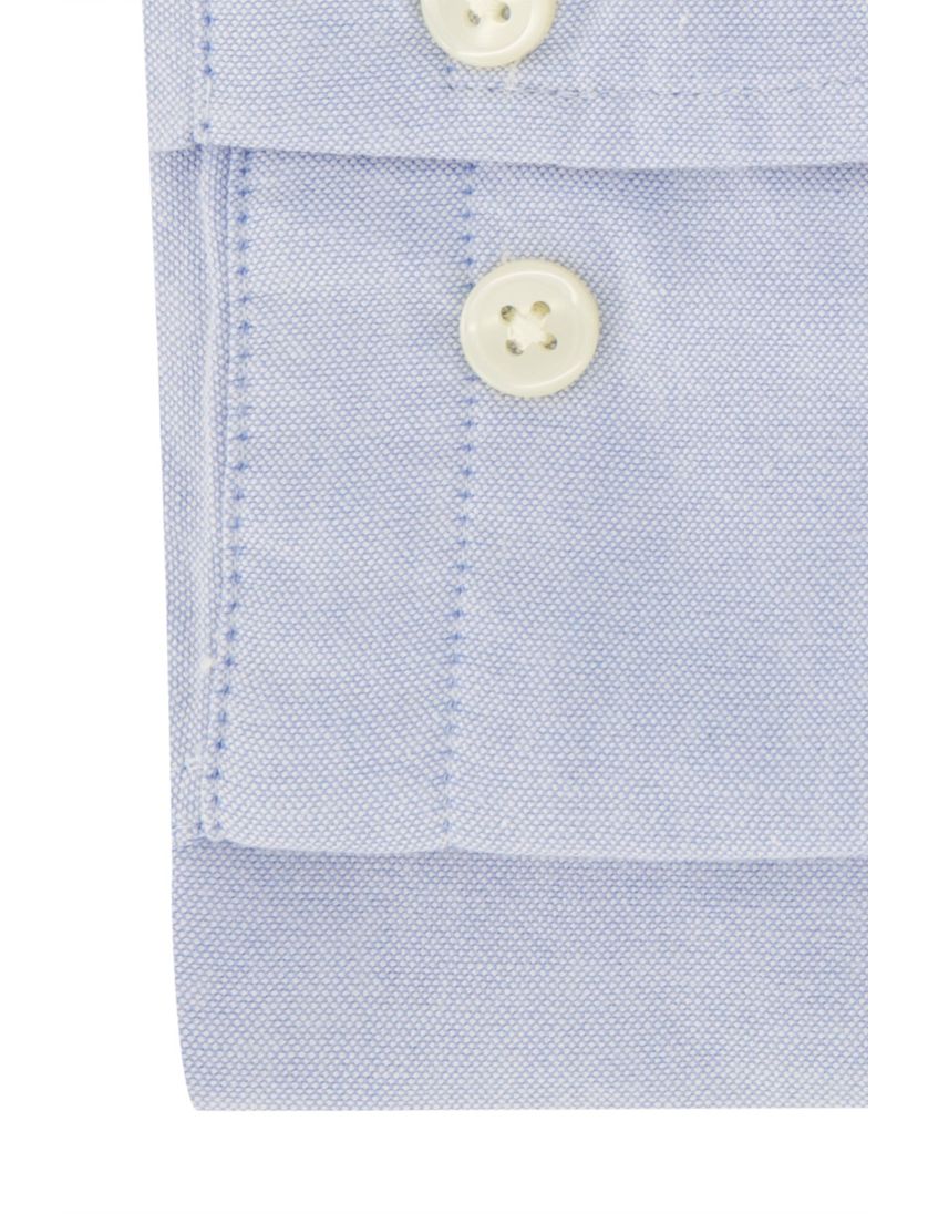 Gant casual overhemd Regular Fit lichtblauw effen katoen