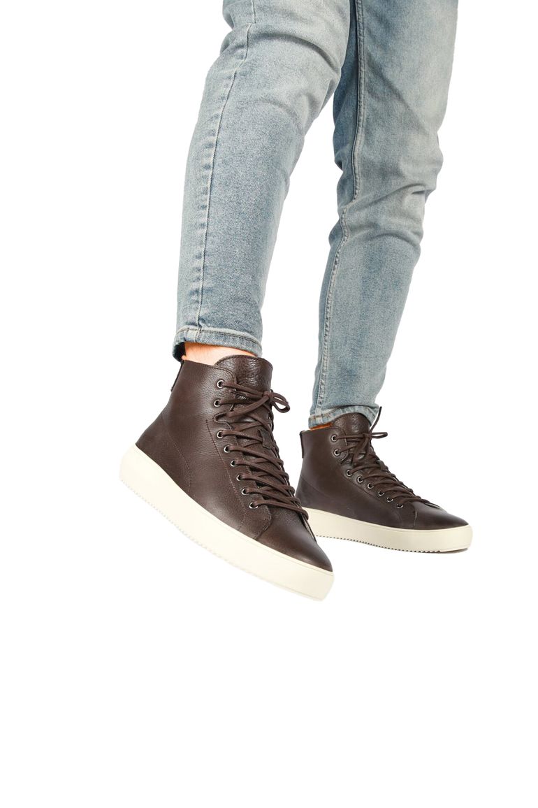 Blackstone sneaker bruin hoog