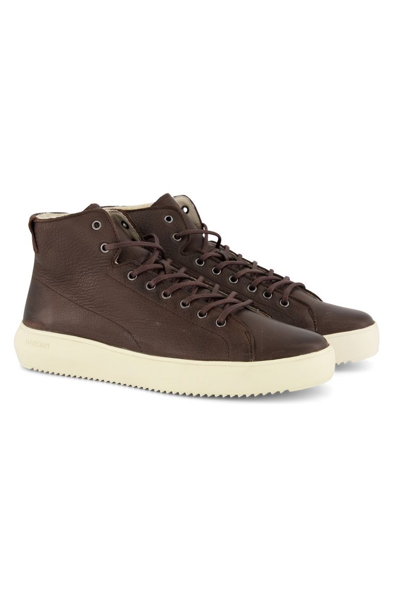 Blackstone sneaker bruin hoog