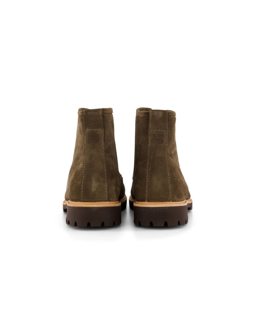 Blackstone boots hoog bruin effen leer veters