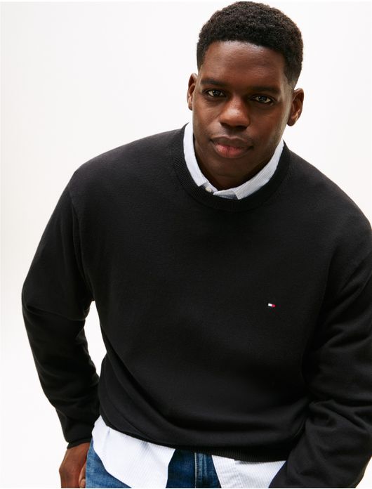 trui zwart Tommy Hilfiger Big & Tall