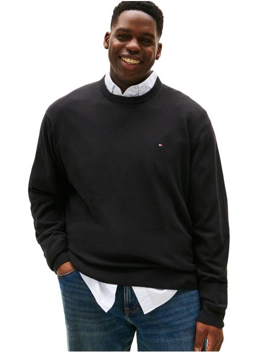 trui zwart Tommy Hilfiger Big & Tall