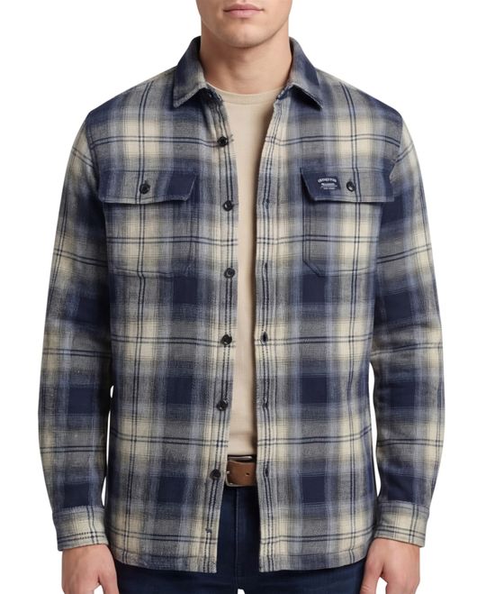 Overshirt donkerblauw Superdry